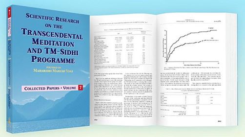 A Transzcendentális Meditáció tudományos kutatási gyűjteménye - a 2013 decemberében kiadott 7. vaskos könyv 948 oldalas